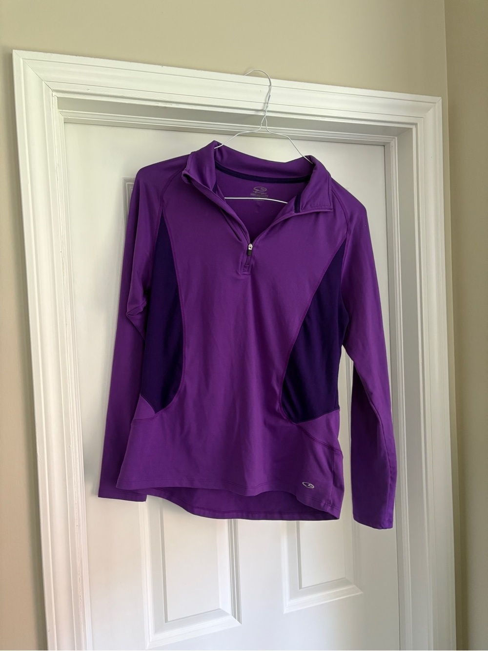 C9 by champion Athletic Quarter Zip Purple Women’s Large Athleisure Pullover